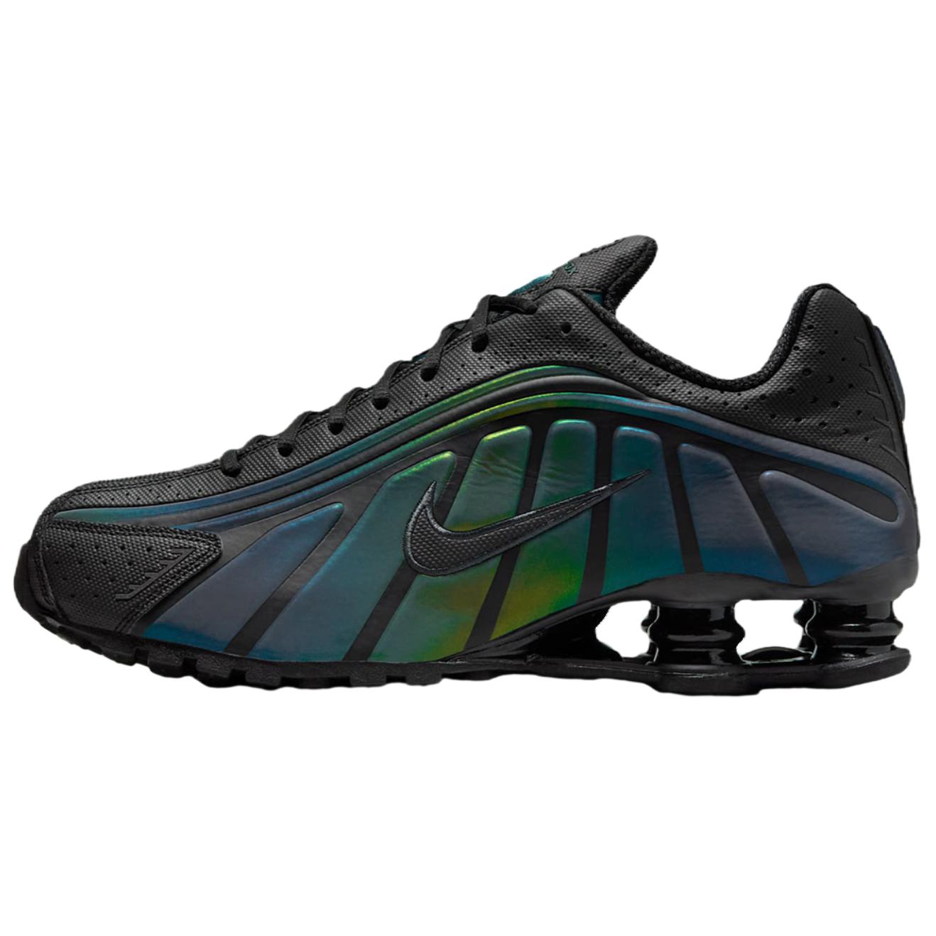 Nike Shox R4 SE Black Seaweed Herren Sneaker Mehrfarbig Light-Lemon-Twist IM6596-001 42