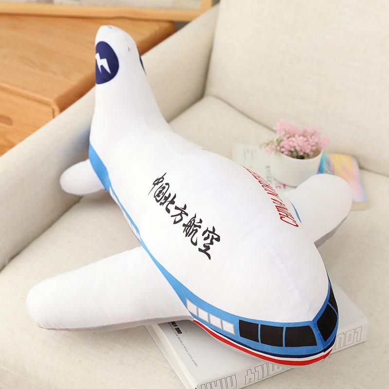 40cm-80cm Simulation Lustiges Flugzeug Plüsch Stofftiere Weiche Cartoon Flugzeug Puppe Nickerchen Kissen Heimdeko Jungen Geburtstagsgeschenke 40cm white