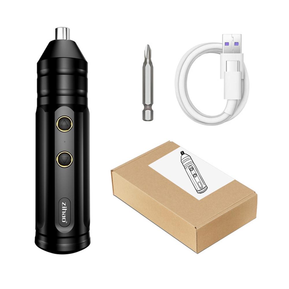 Mini-Akkuschrauber, tragbares Elektrowerkzeug-Set, wiederaufladbar, multifunktional, elektrisch Set A