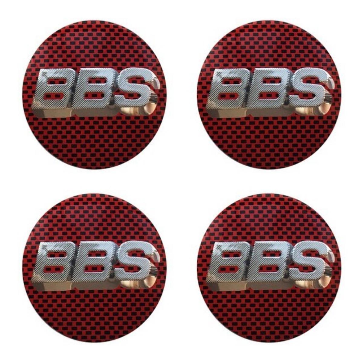 4 Stück 56mm 60mm 65mm 70mm 80mm BBS Logo Autoaufkleber für Auto Radnabendeckel Emblem Felge Nabenkappe Abzeichen Styling Zubehör 60mm Grid Red&Silver
