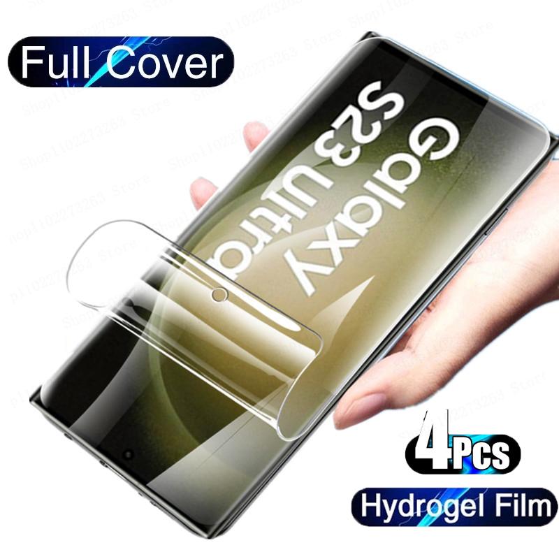 Hydrogel Film Für Samsung Galaxy S23 Ultra S22 Ultra S21 S20 FE Plus A13 A53 5G A52S 5G a12 A33 A70 A51 Screen Protector Film Samsung Galaxy S23 Ultra reinfarbig