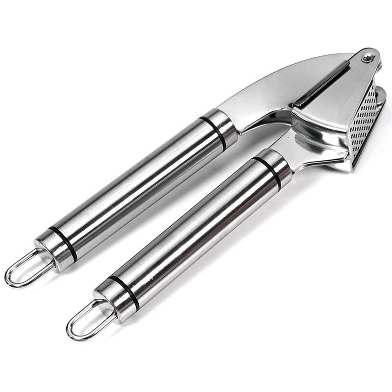 Knoblauchpresse aus Edelstahl 304, Küchenbedarf, Knoblauchpresse, Haushaltshandbuch, Küche, Ingwer, Knoblauchstampfer, Küchenzubehör 1pc