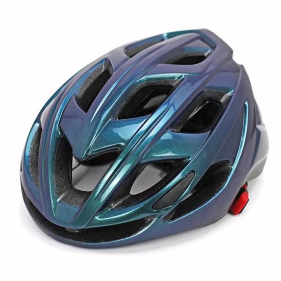 Fahrradhelm für Männer und Frauen, bequemer, verstellbarer, leichter Fahrradhelm mit herausnehmbarem Innenfutter, Schnellverschluss für Mountainbiken dunkelblaue