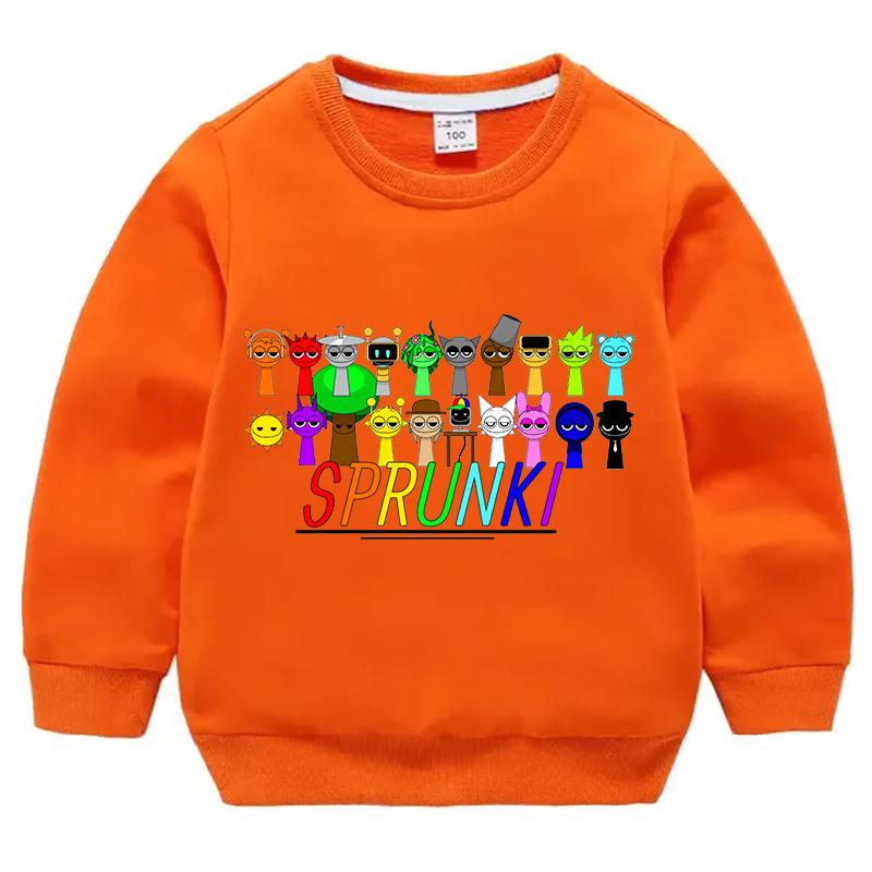Beatbox Spiel Kinderbekleidung Lässige Oberteile Kinder Frühling Cartoon Sportbekleidung Jungen Mädchen Anime Sweatshirts 160