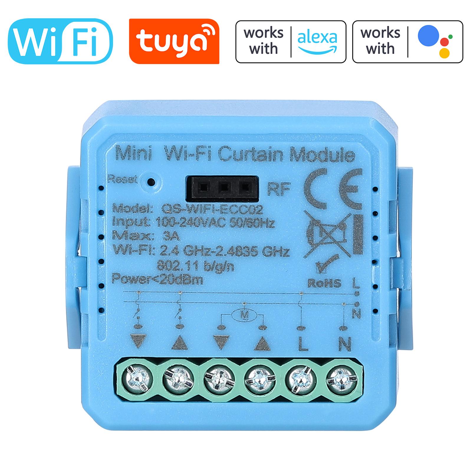 Tuya ZigBee Vorhang Modul Home Intelligente Appliance Vorhang Modul Mobiltelefon APP Ferngesteuert Wifi bunt