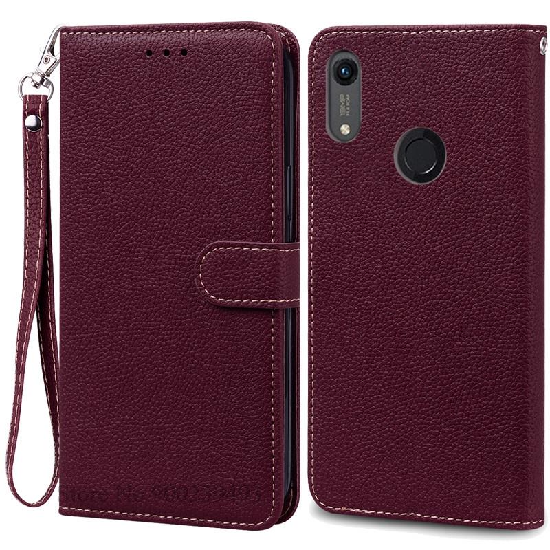 Für Huawei Y6 2019 Hülle Leder Flip Wallet Case Für Coque Huawei Y6 Prime 2019 MRD-LX1 Flip Case für Huawei Y6S Hülle Fundas Y6 2019