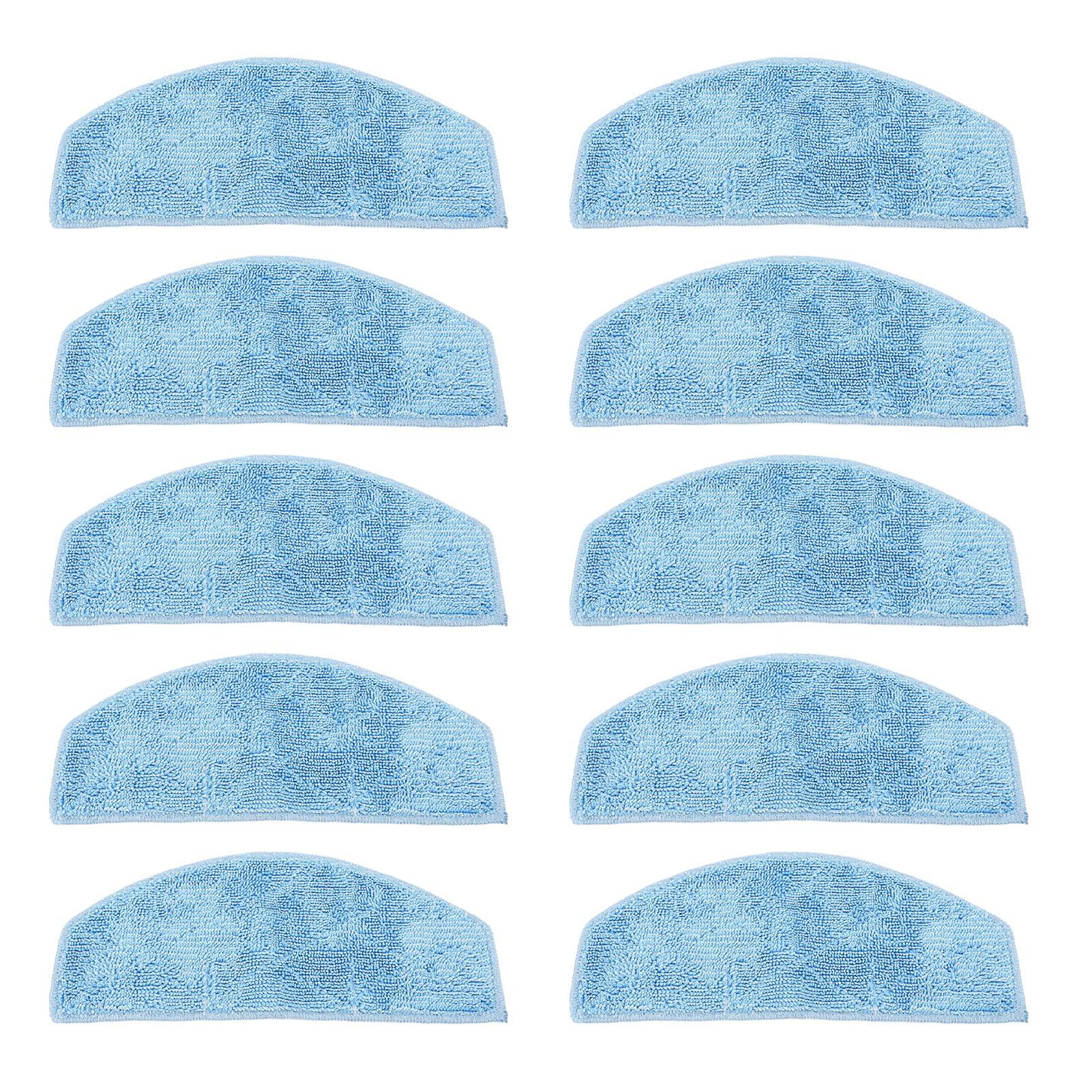 Saugroboter Wischlappen Feine Mikrofaser Waschbar Wiederverwendbar Saugroboter Reinigungspads für