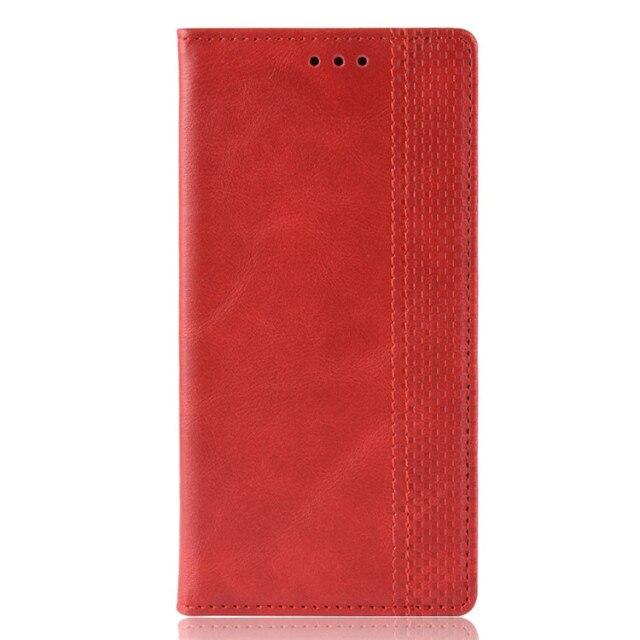 PU-Leder-Handyhülle für Blackview A100 A90 A70 2021 A80 Plus A60 Pro, Brieftaschen-Flip-Handyhülle für Blackview BV6300 BV5500 Pro BV6900 Holsterhülle Capa For Blackview A90 rot