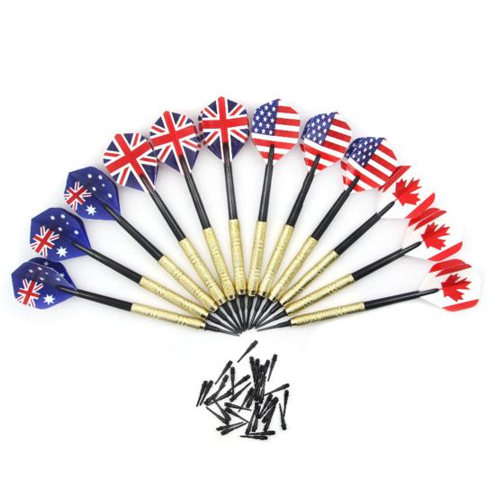 12 Stück Professionelle Weiche Darts Exquisites Dartset Koordination Wiederverwendbar Elektronisches Muster Verbessern Freizeitsport