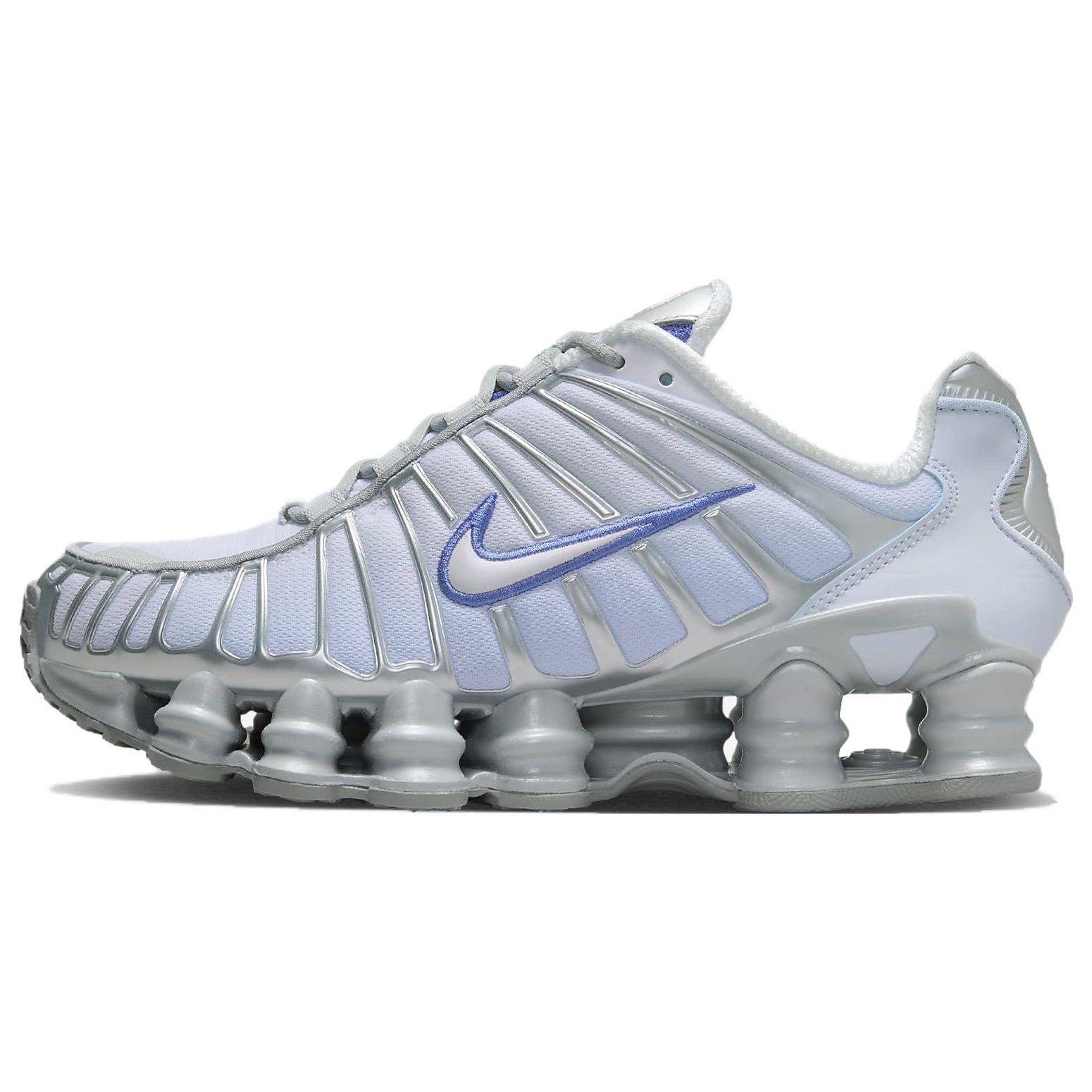 Nike Shox TL Metallic Platinum Blue Tint Damen Sneaker Polar White FQ2775-001 36