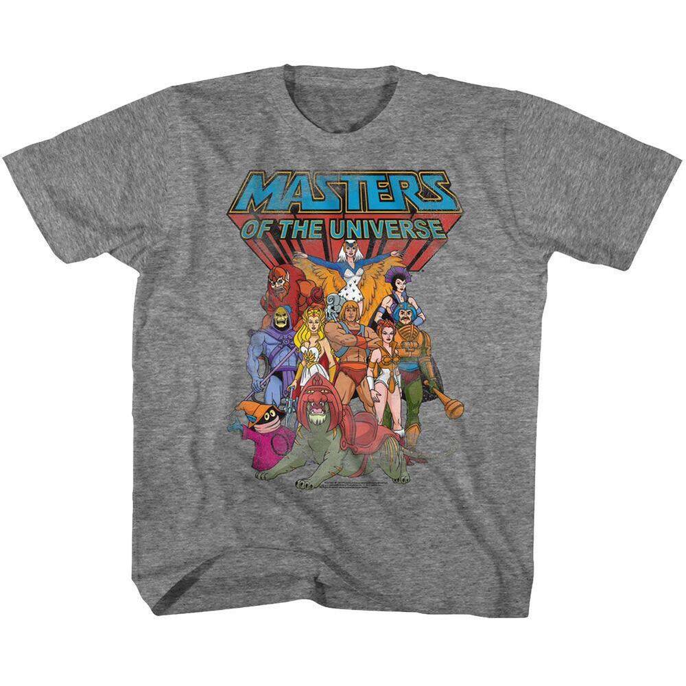 Masters Of The Universe The Whole Gang 14/16 Graphit Unisex T-Shirt L