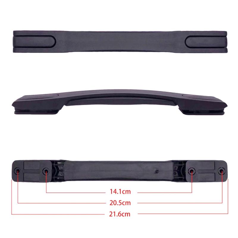 Gepäck Weicher Griff Griff Ersatzteil Koffer Koffer Ersatz Tragegriff Griff 22cm schwarz