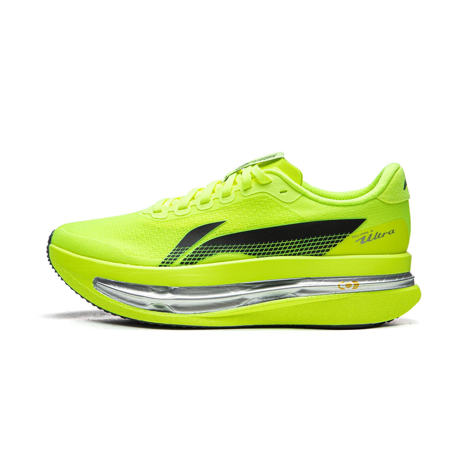 Li Ning Red Rabbit 9 Ultra Kapseltechnologie Mesh Laufschuhe Damen Laufschuhe Fluoreszierend-Hellgrün ARPW008-1 35⅔