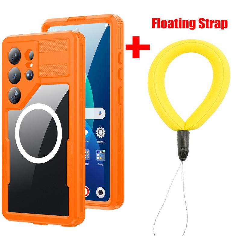 Mars IP68 Wasserdichte Hülle Für Samsung Galaxy S26 S25 S24 Ultra Plus Magnetisches Laden Tauchen Schwimmen Outdoor-Sport Klettern Abdeckung Pc + tpu&Case & Screen Protector&Galaxy S26+