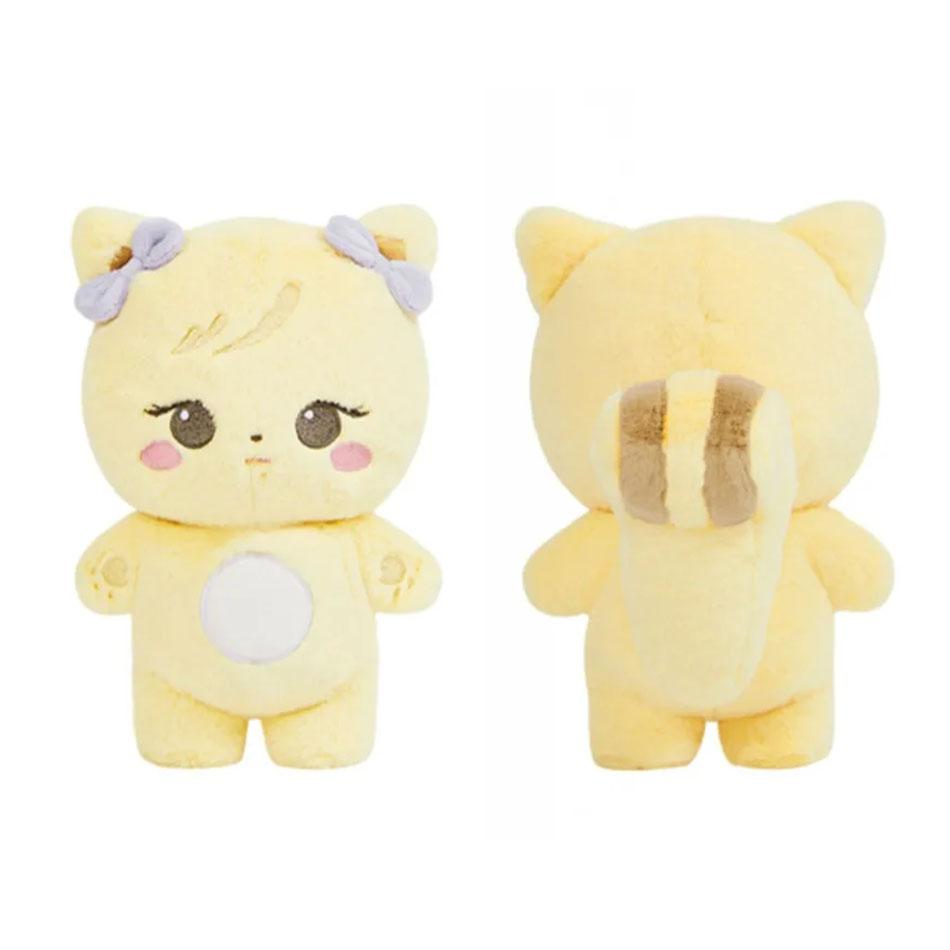 4 Stück Kpop Born Pink Plüschkissen Welttournee 25cm Cartoon Q-Stile Fan-Geschenke Sammlerstücke Zubehör hellrosa