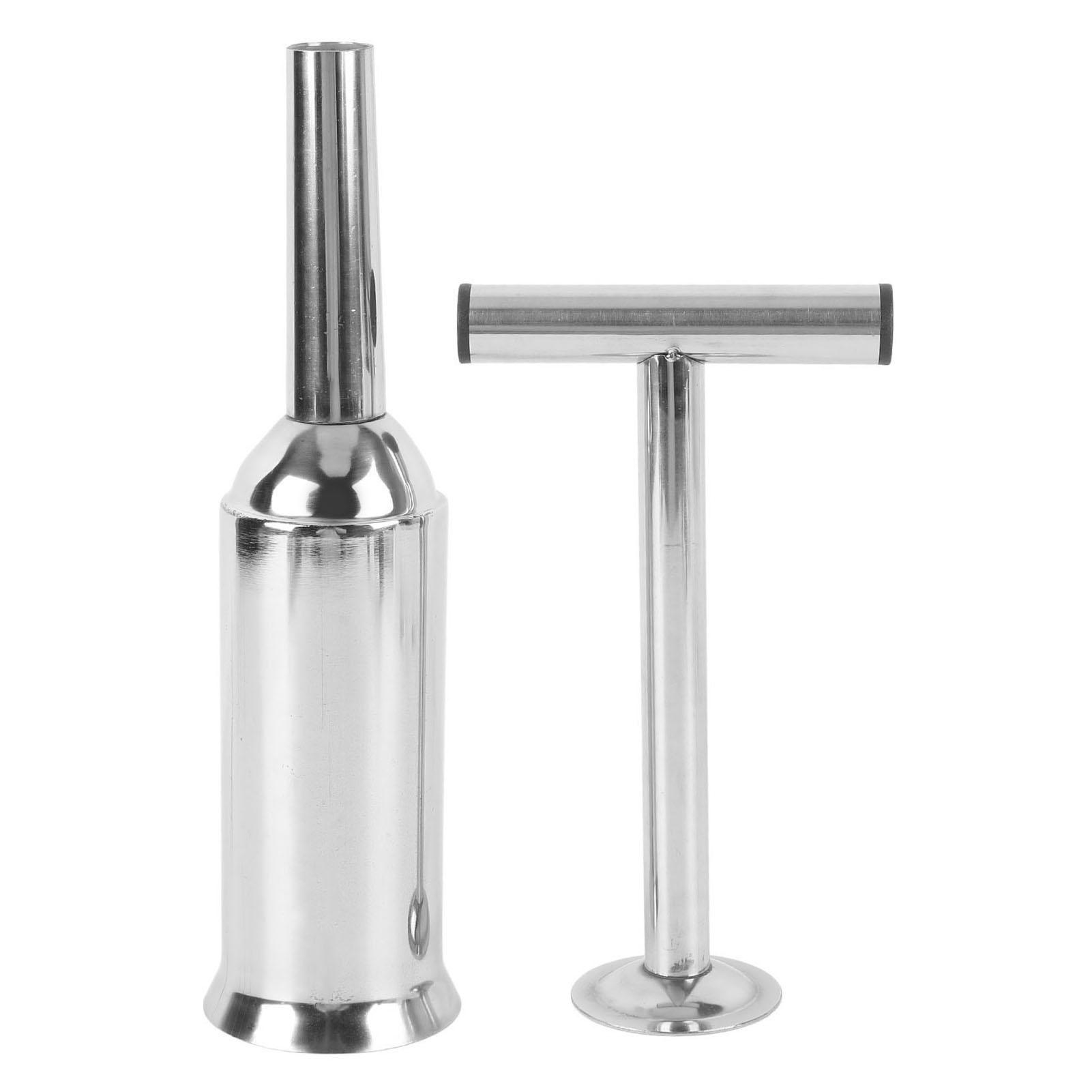 304 Edelstahl Wurstfüller Rohr Füllrohr Fleischfülltrichter Füllrohr Manuelle Wurst