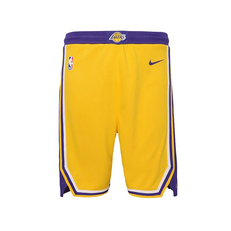 Nike Kinder Basketballshorts mit elastischem Bund und einfarbigem Logo Kinderhosen Gelb 3Z2B7BCQL-LAK M
