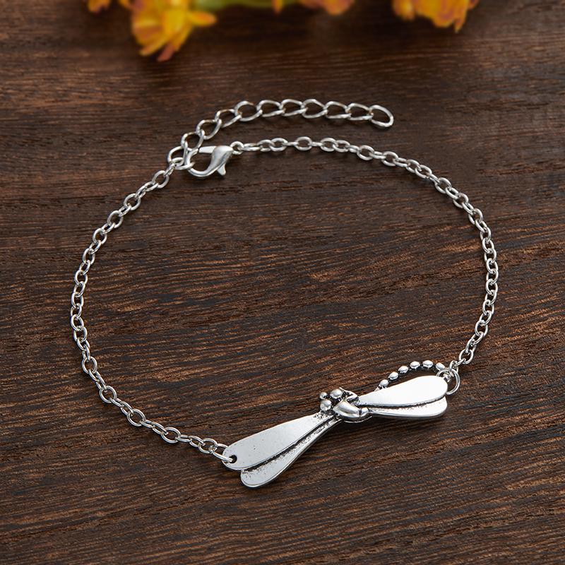 Mode Retro Schmuck Damen Armband Dekoration Libellenarmband Legierung Schmuck Libellenarmband Gedenkschmuck Geschenke black