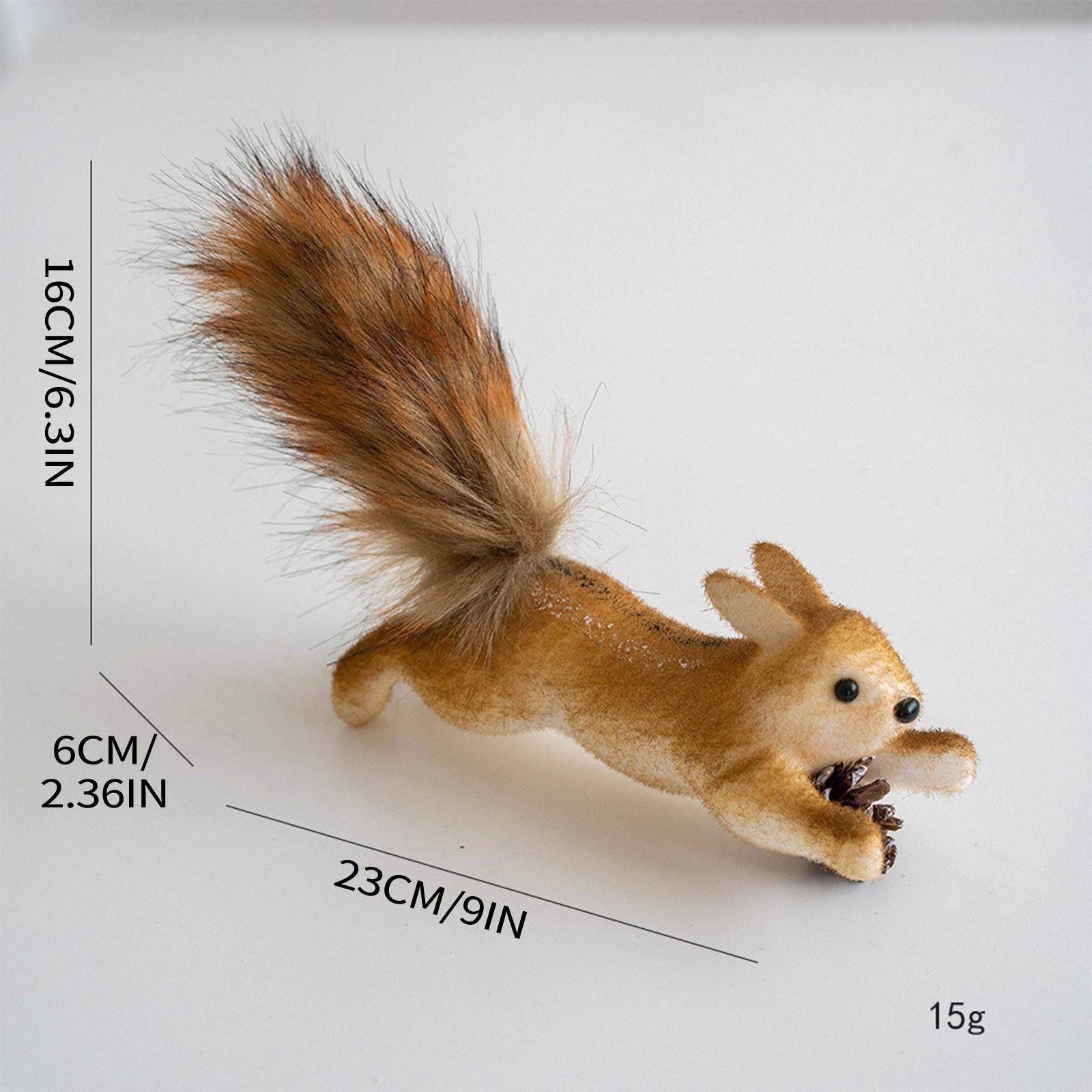 Weihnachten Eichhörnchen Ornament Ball Weihnachten Baum Anhänger Party Dekoration Nette Haarigen Ornament One Size