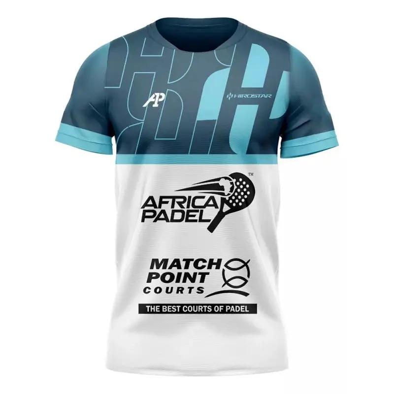 2024 neueste Sommer 3D T-Shirt Padel Bullpadel männer Tennis Anzug Sommer Sport Tischtennis Badminton Sportswear Atmungsaktiv M