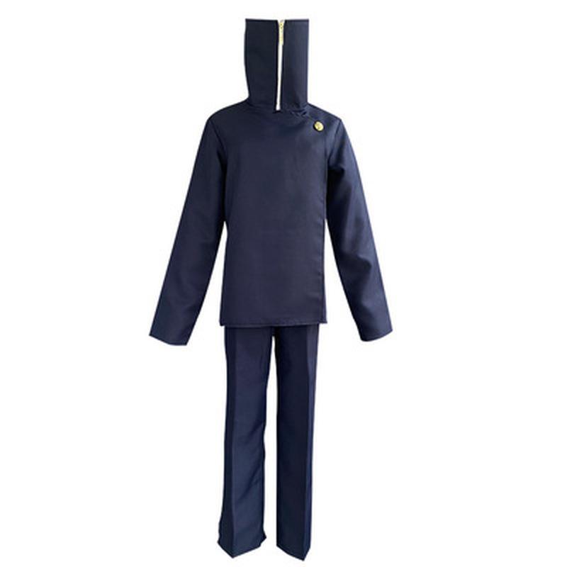 Itadori Yuji Inumaki Toge Anime Conjure Back Zweiteilige Outfits Cosplay Kostüm Cosplay Sets Männer Frauen S blue