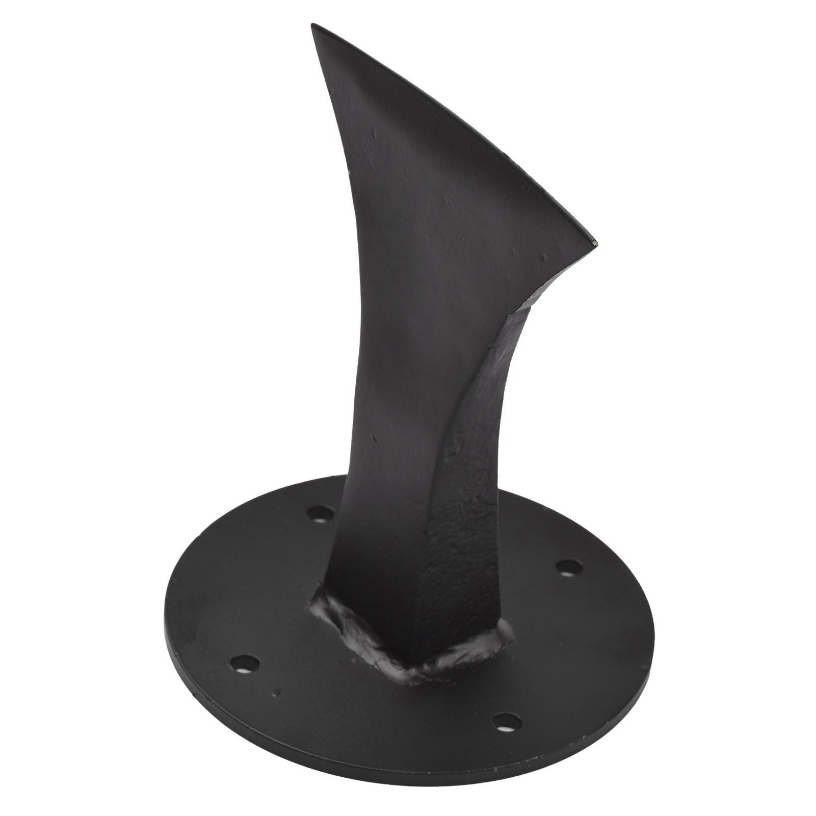 Holzspalterkeil, robust, für kleine Brennholzanzünder, manueller Holzspalter für kleine schwarz