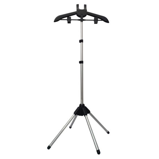Dampfbügeleisen, höhenverstellbar, faltbar, stehend, Hand-Dampfgarer, Kleiderbügel, Dampfbügeleisen, Halter, Ständer 1pc schwarz