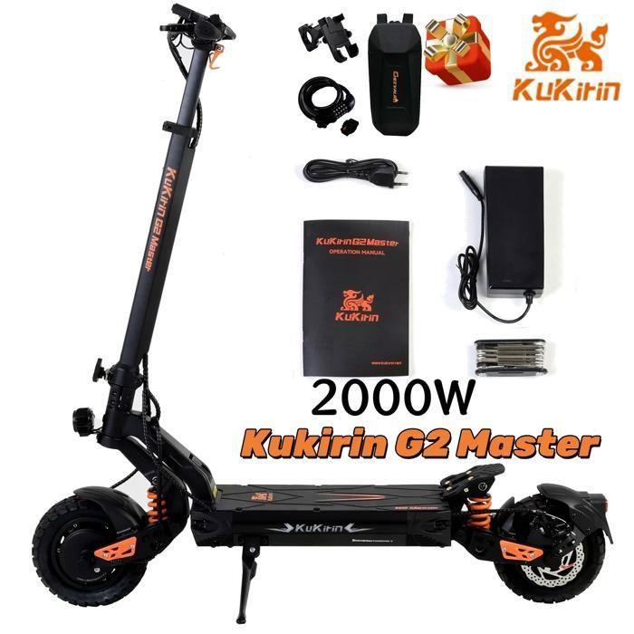 Kukirin G2Master - Elektroroller - 52 V - 20,8 Ah - Faltbarer Offroad-Elektroroller