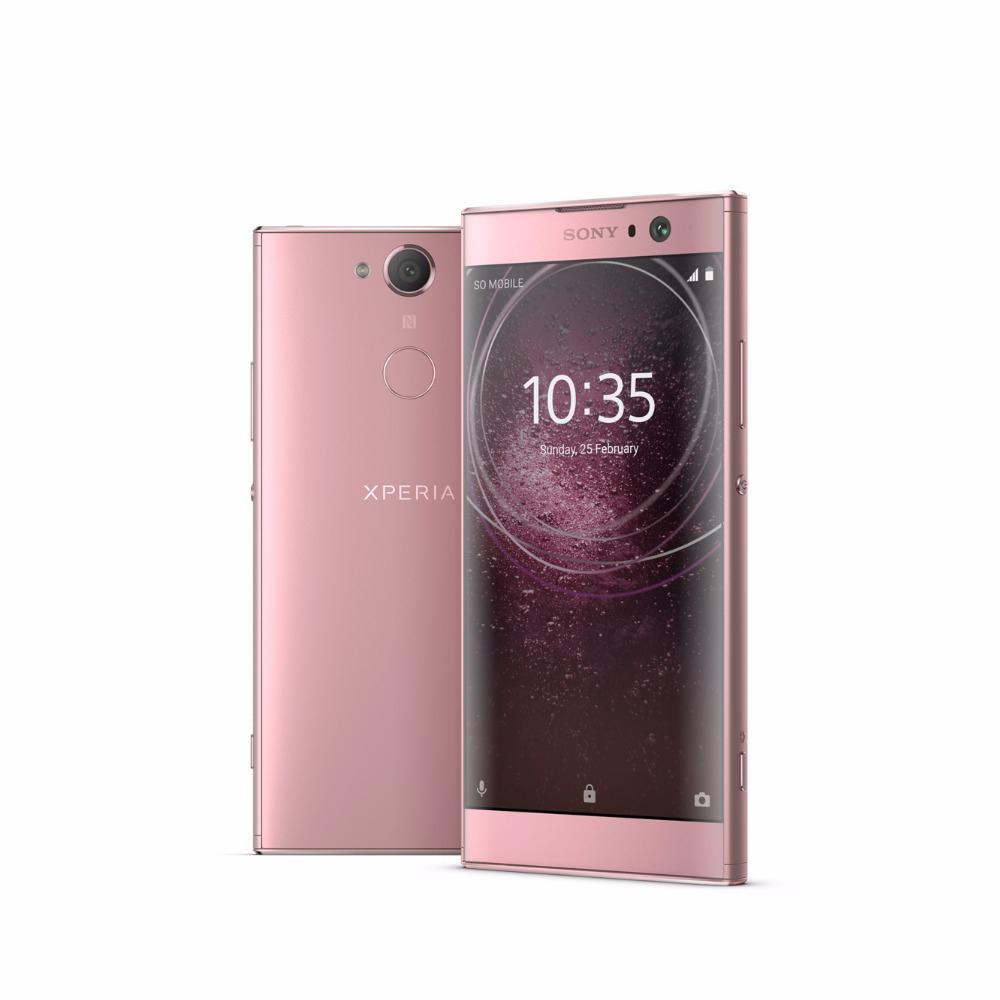 Generalüberholt Sony Xperia Original Sony Xperia XA2 H3113 Single-SIM / H4113 Dual-SIM Octa-Core 5,2  Mobiltelefon mit 1/2 SIM H3113 No charger rosa
