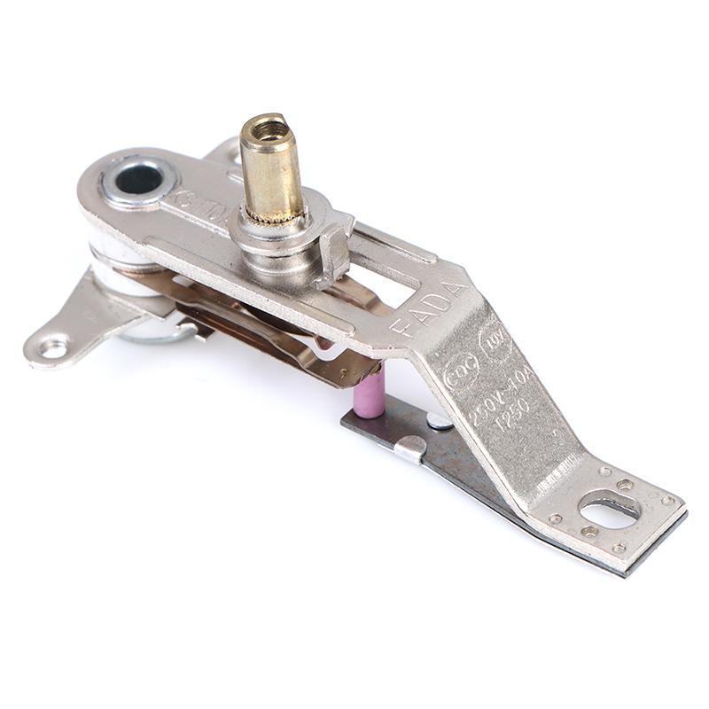 sourcing map 2 Stück Bügeleisen Thermostat Thermische Kontrolle Silber Ton AC 250V 10A de