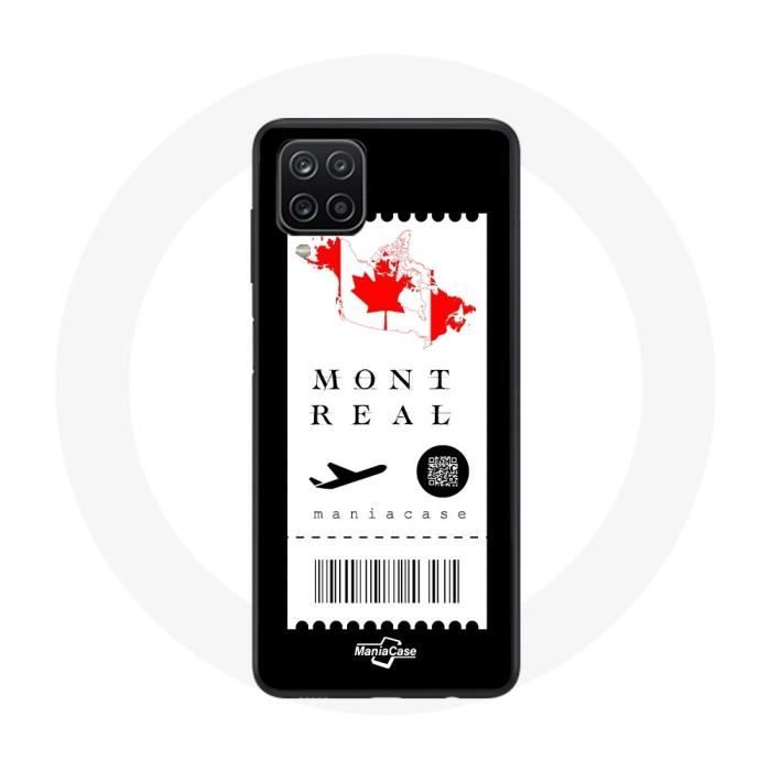 Coque pour Samsung Galaxy A42 5G Billet d'avion Montréal Canada