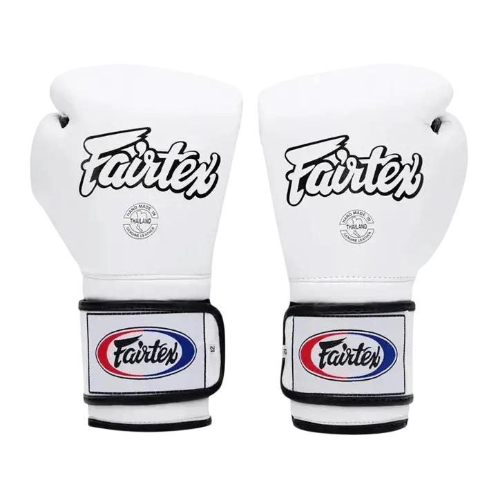 Fairtex Boxhandschuhe Mexikanischer Stil Weiß 16OZ
