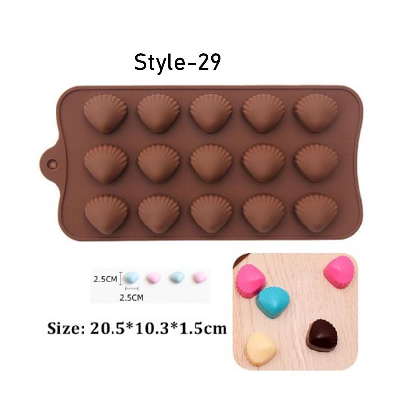 Mode Obst 3D Eis Harz Form Tier Form Jelly Pudding Kuchen Backen Werkzeug Gummibärchen Süßigkeiten Silikon Formen DIY Schokolade Shell