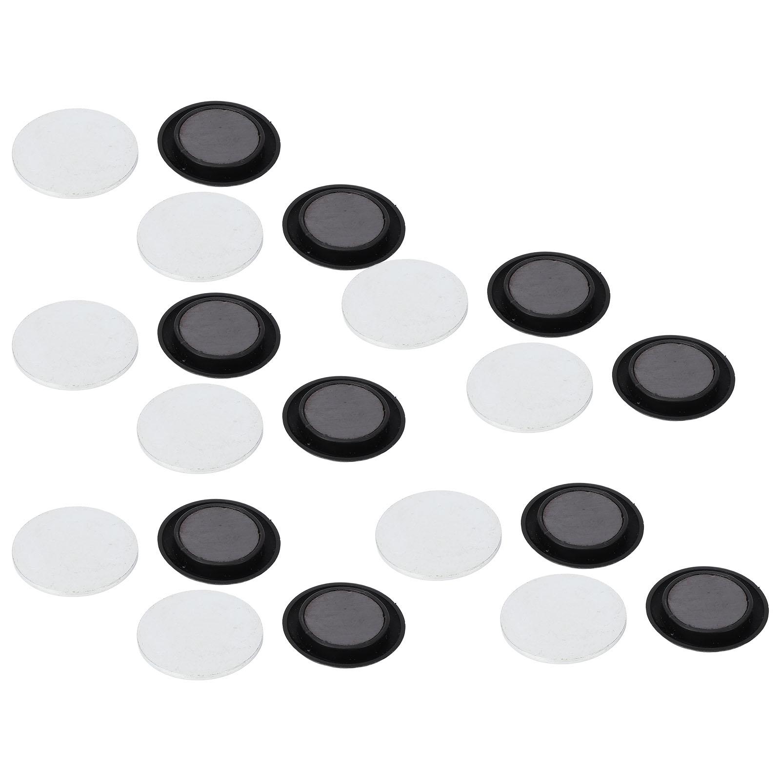 10 STÜCKE Duschvorhang Gewicht Multifunktionale Winddichte Magnete Duschvorhang Gewicht für Badezimmer weiß