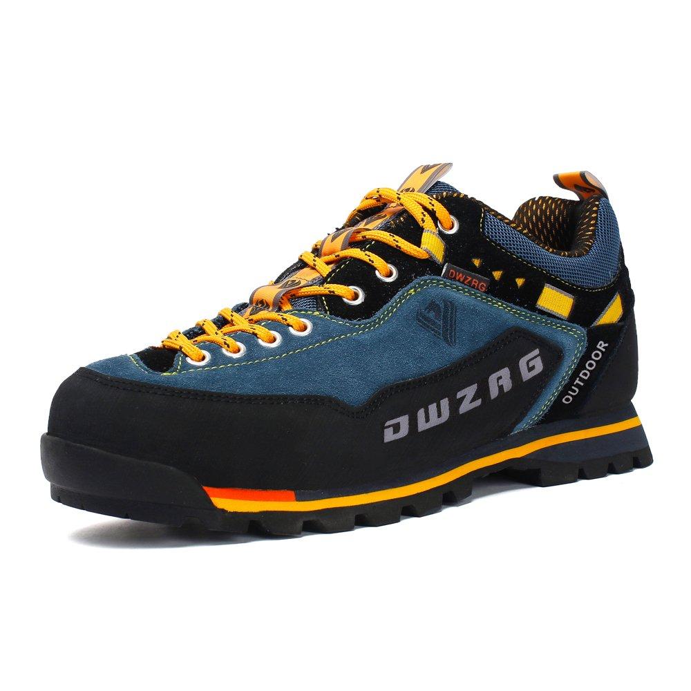 Wasserdichte Wanderschuhe Bergsteigen Schuhe Outdoor Wanderschuhe Trekking Sport Turnschuhe Männer Jagd Trekking 43 blau