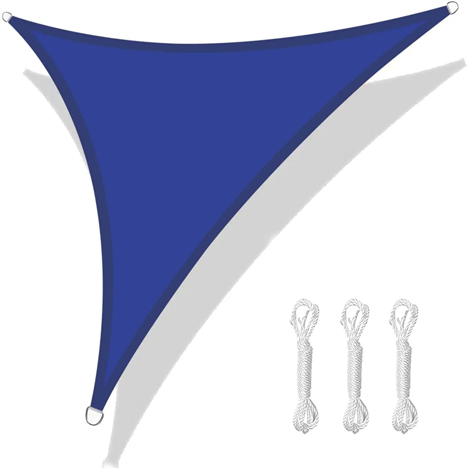 Dreieck 53,632M Sonnensegel Wasserdichtes Sonnenschutzsegel Markise 98UV-Schutz Markise mit kostenlosem Seil für Garten Terrasse Pergola Pavillon 300x300x300CM