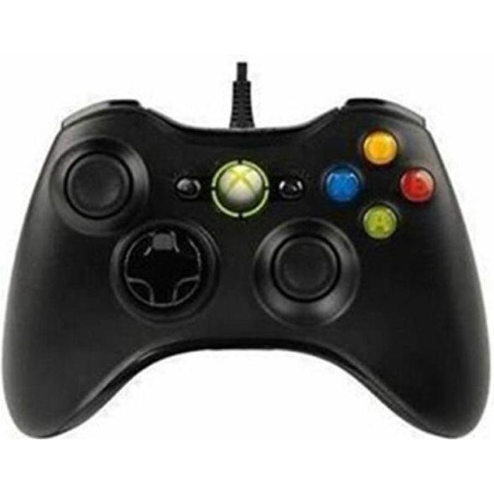 Kabelgebundener Gamecontroller - Xbox - Xbox 360 - Schwarz - Vibration - Kabelgebunden schwarz
