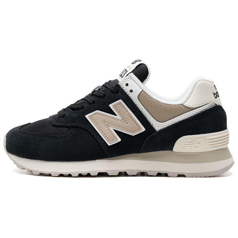 New Balance 574 Schwarz Elefant Knochen Damen Sneaker WL574DK2 38