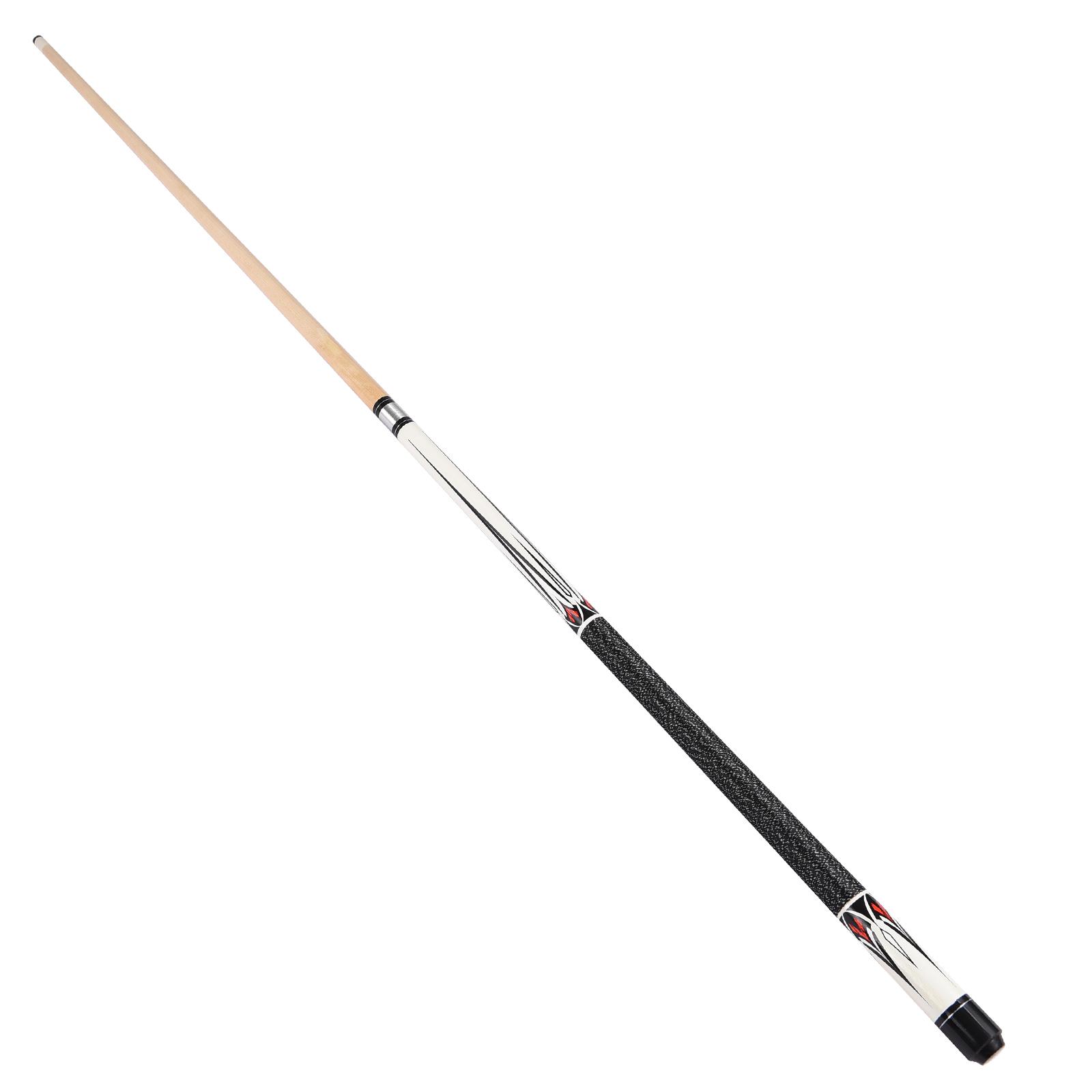 Pool-Sticks 147 cm / 57,9 Zoll Ahorn Fancy Nine-Ball Cue Doppelabschnitt Billard Design Pool Queue bunt