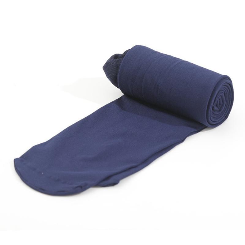 Frühling und Herbst Dünne Strumpfhosen aus Samtimitation 80D Mikrotransparente Strumpfhosen mit Bodenbildung Sexy Strümpfe für Damen One size navy blau