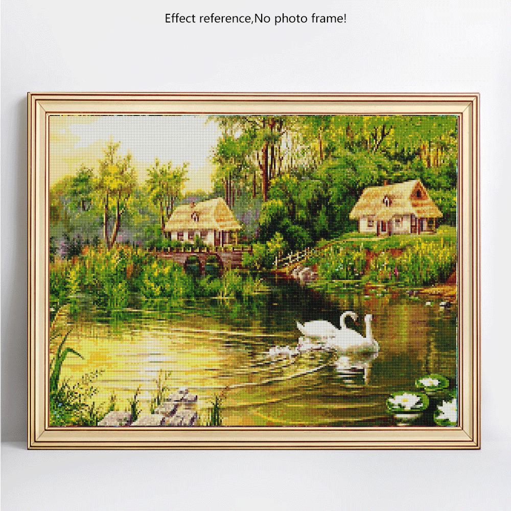 5D DIY Diamant Stickerei Verkauf Landschaft Diamant Malerei Diamant Mosaik voller runder Strass 20X30