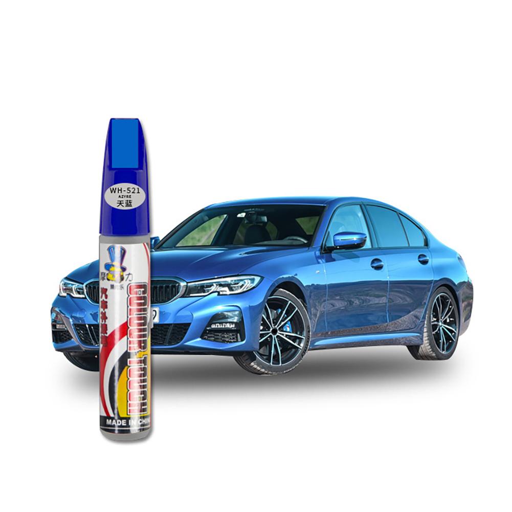 Lackstift zur Autokratzer-Reparatur, Auto-Graffiti-Reparatur, Lackpinsel-Reparatur, mehrere Farben erhältlich, Lackreparaturstift zum Abdecken von Kratzerzubehör blau