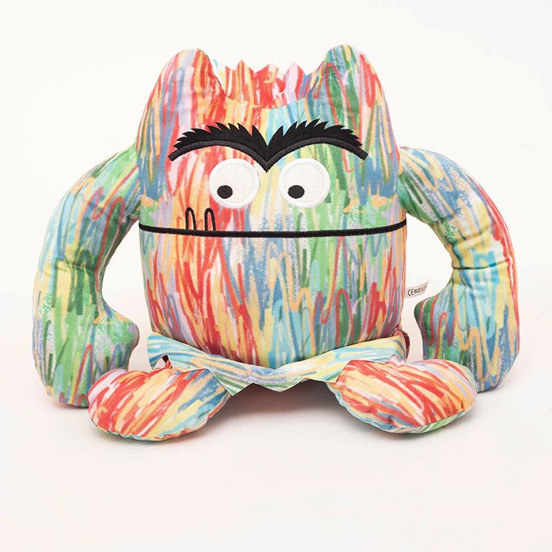 15/25 cm, 7-tlg. bunte Monster-Plüschpuppe mit Ausdruck, Monster-Plüschtier, Stofftier für Jungen und Mädchen, Geburtstagsgeschenke about 15cm