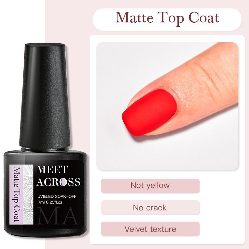 TREFFEN SIE ÜBER Jelly Nail Gel Polish Pink Nude Color Gel Vernis Semi Permanent Maniküre UV Gel Nail Art Top Coat Nagellack Matte Top Coat
