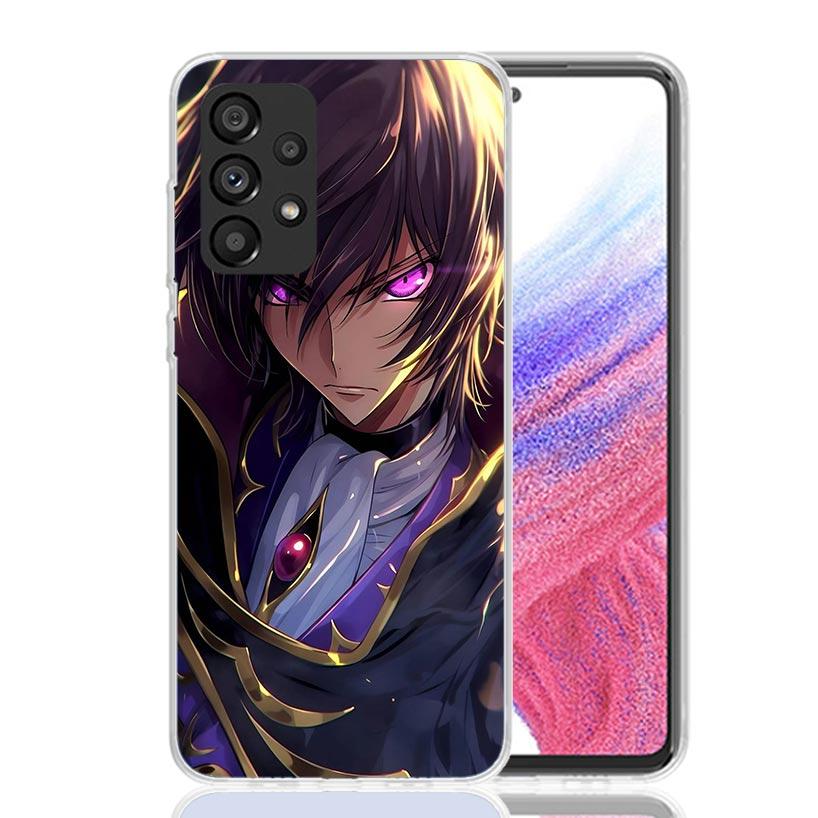 Code Geass Anime Handyhülle Für Samsung Galaxy A52 A32 A22 A12 A02S A50S A30S A51 A31 AA71 Note 20 Ultra 10 S10 Plus Galaxy A52 Samsung A52