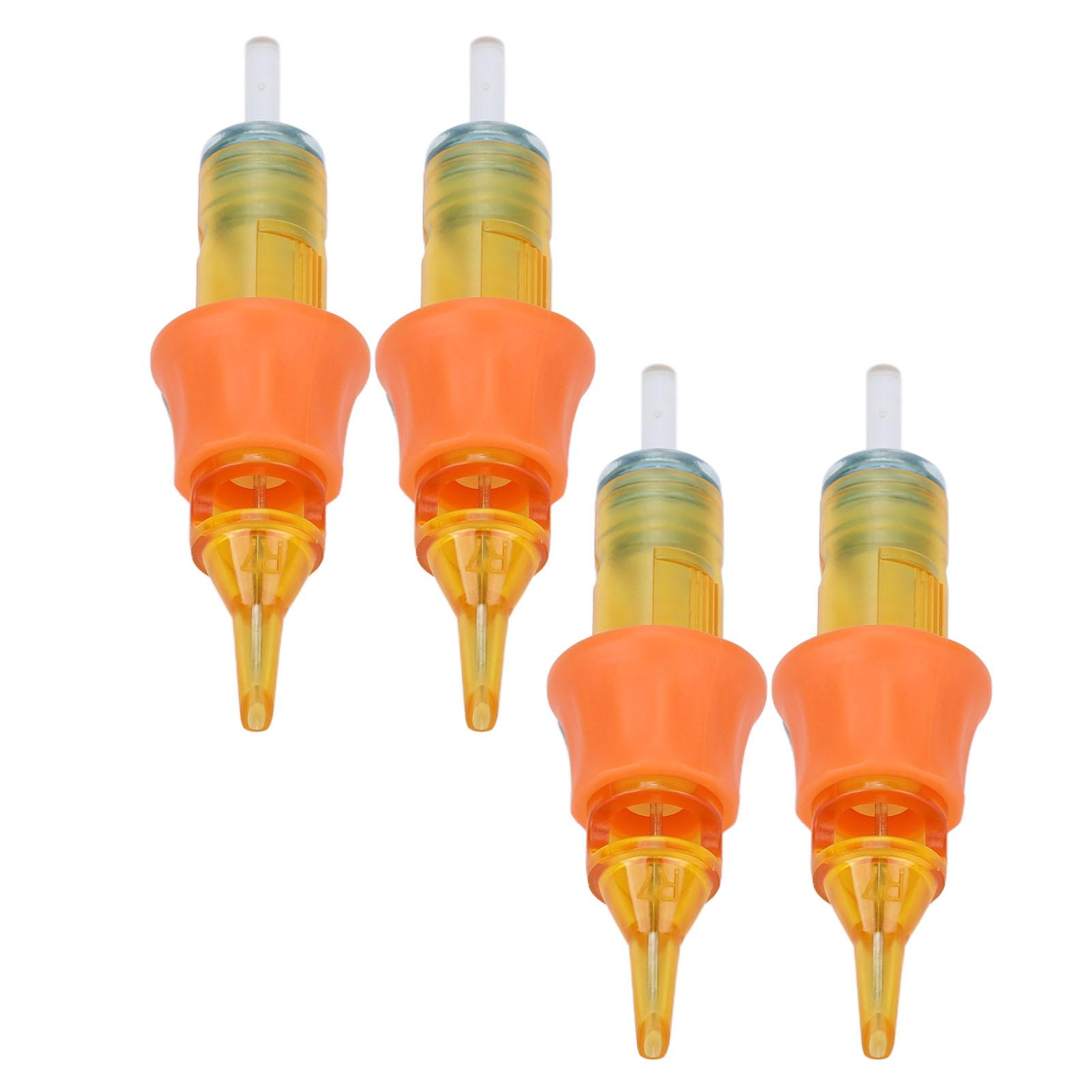 10 Stück Tattoo-Kartuschnadel Einweg Schnellfärbend Hygienisch Tattoo-Pen Maschine Nadeln 14RS