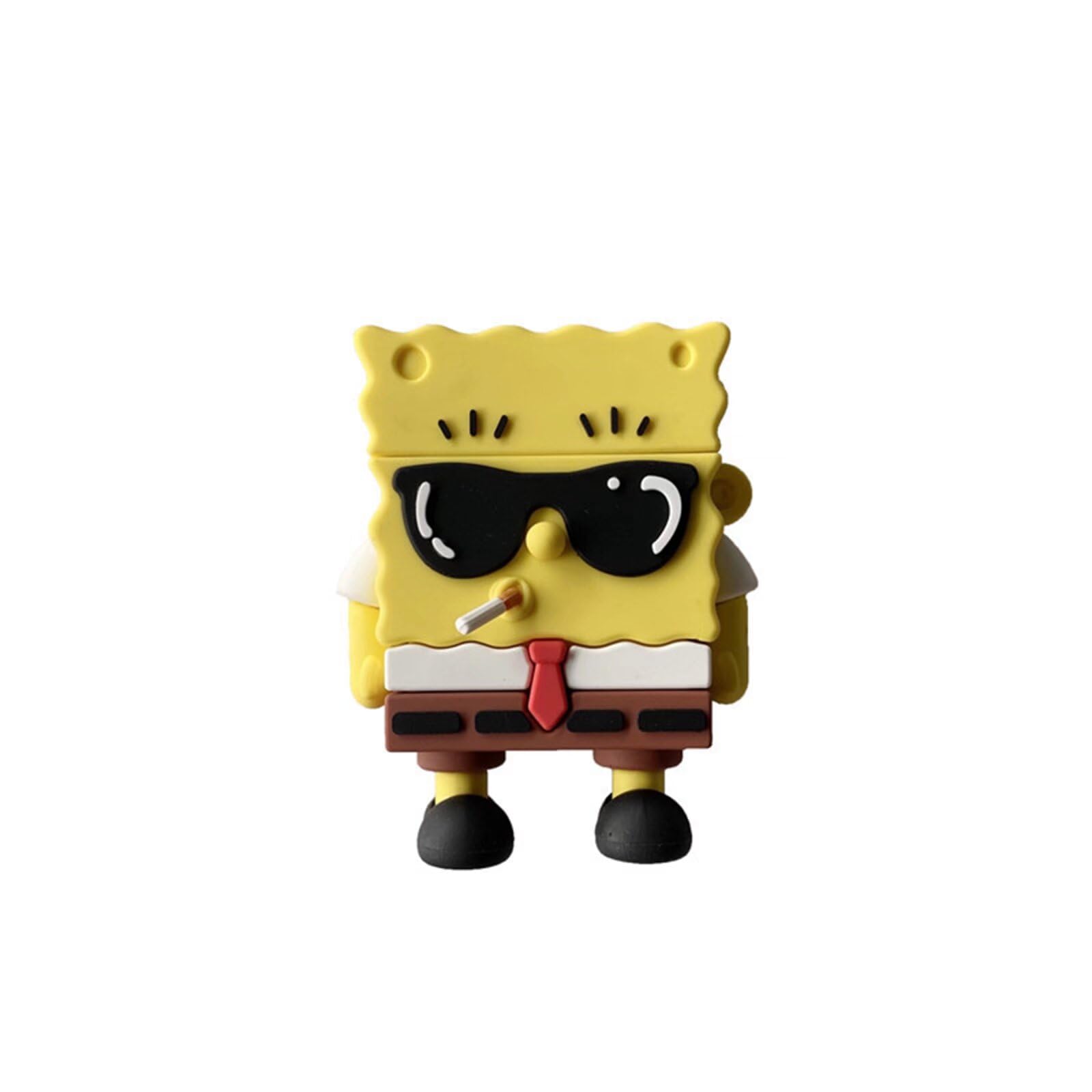 KalaCase SpongeBob Patrick Hülle für AirPods 3 und AirPods Lebendig und Fantasievoll Kabelloses Laden Karabiner und Verlustschutz Pro, Spaß, Design,