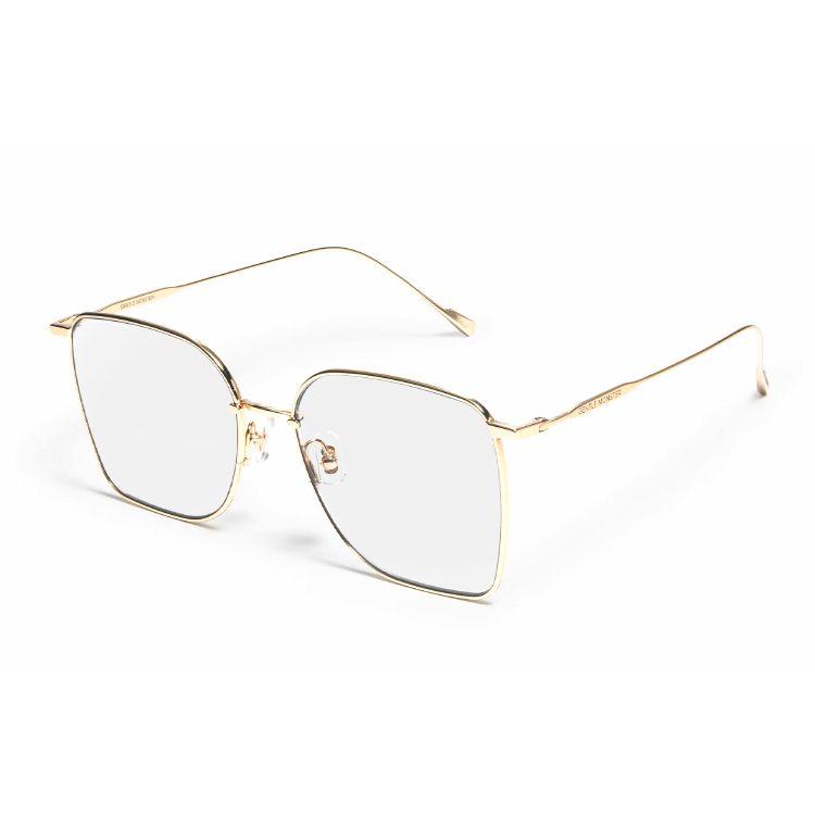 Gentle Monster Mode-Sonnenbrille Quadratische Sonnenbrille Unisex-Sonnenbrille REME-032 Gray