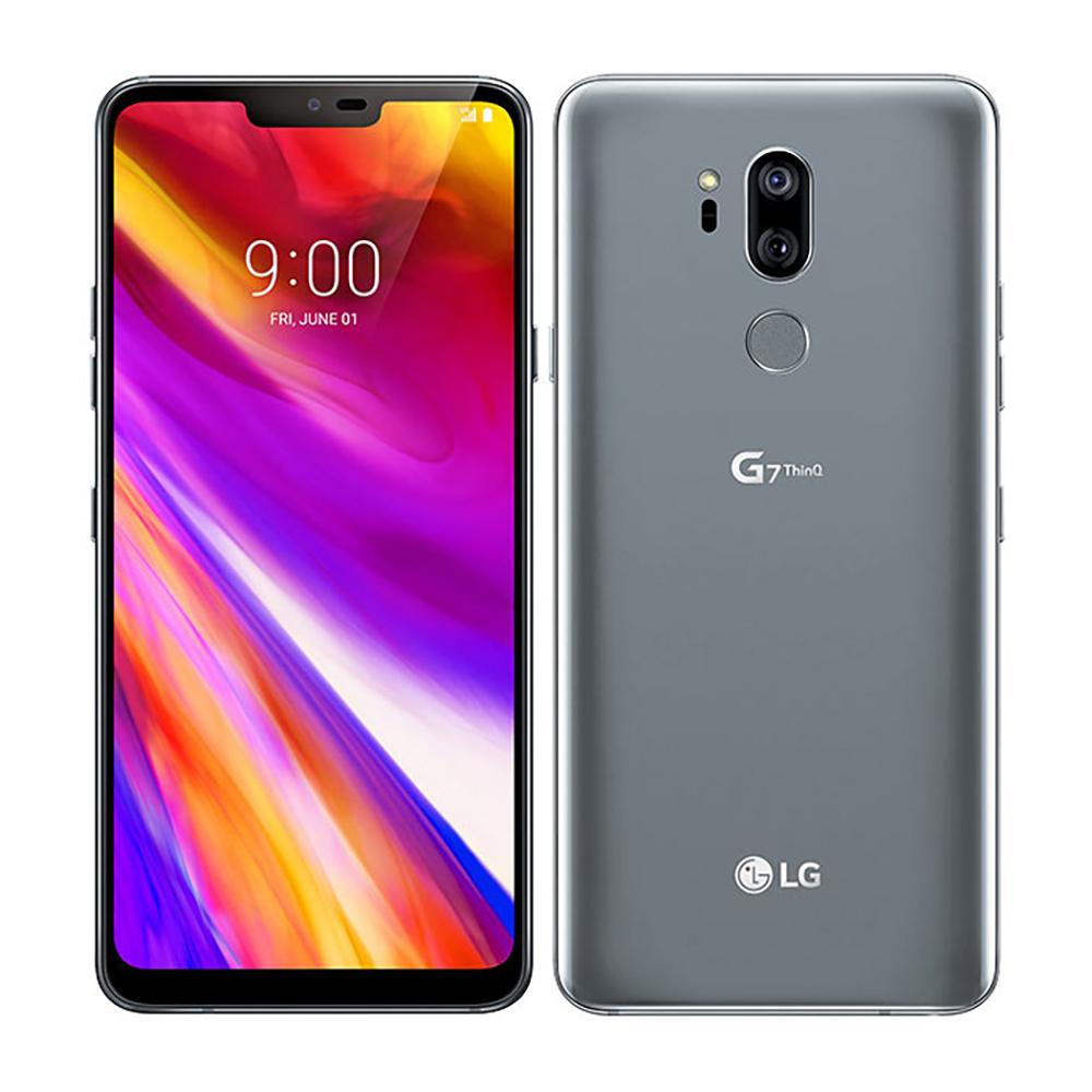 Generalüberholt Original LG G7 ThinQ G710N G710VM G710ULM 4G 4GB RAM 64GB ROM Mobiltelefon Smartphone Mit Einzel- 1/2 SIM G710N Simple Set graue