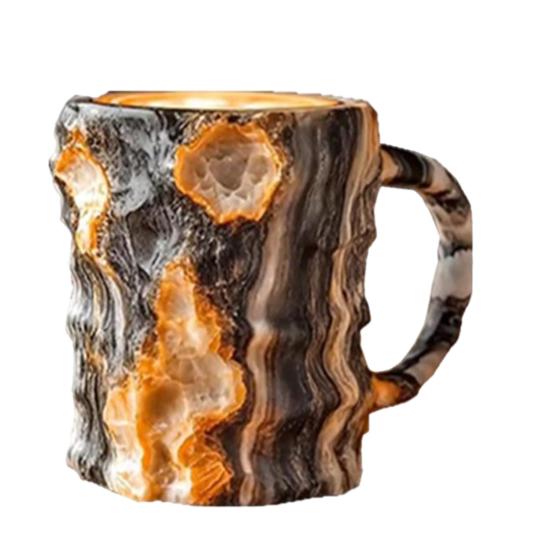 Mineral Kristall Kaffee Becher Wasser Tasse Neuheit Trinken Tassen Bunte Transluzenten Tee